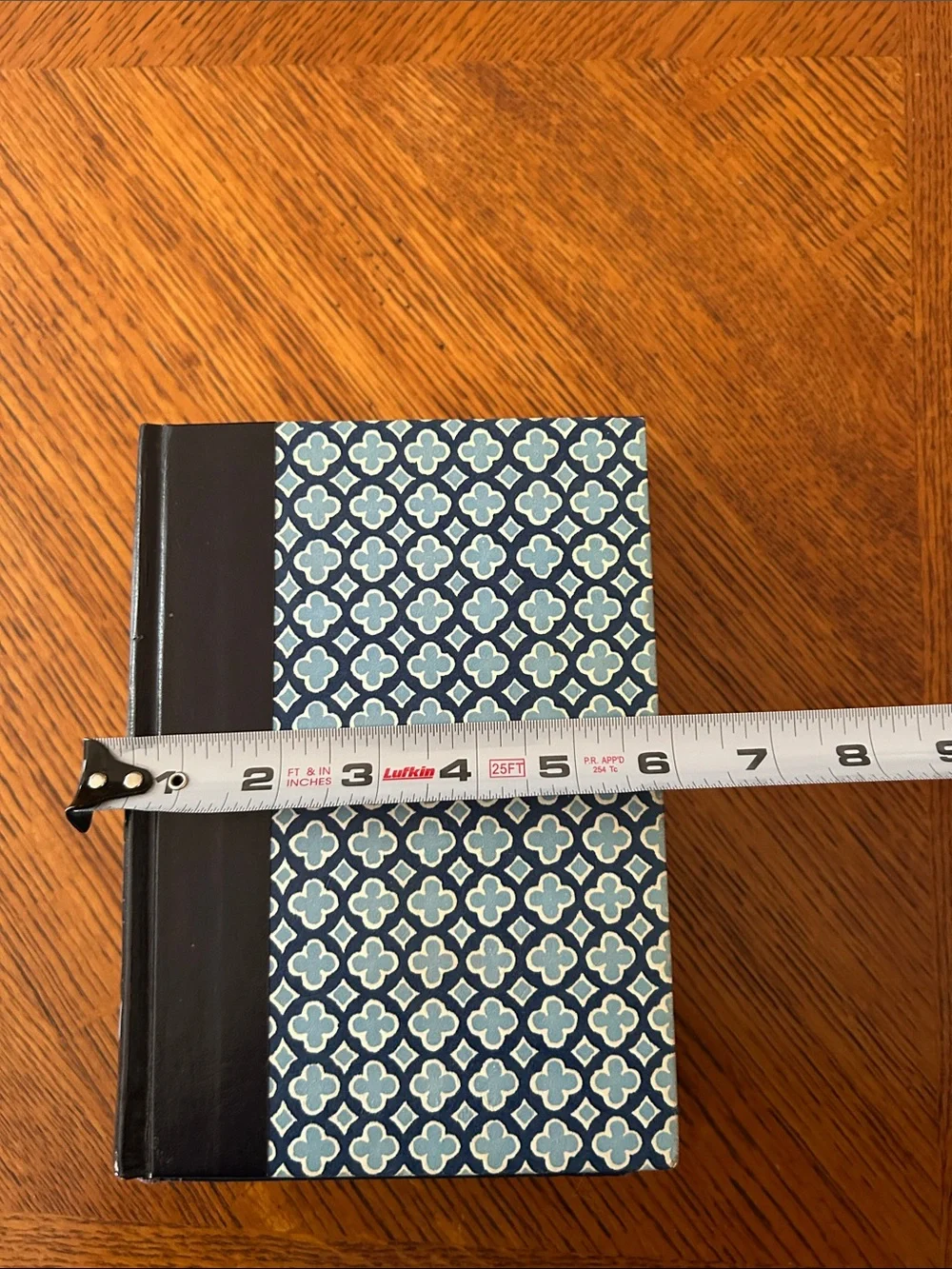 Classic Navy Decorative Book Stack - Home Accents